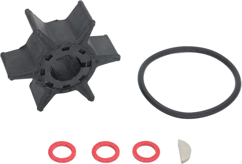 SANWIN 6L2-44352 Marine Water Pump Impeller Service Kit Compatible with Yamaha 2 Stroke 20 25 HP Boat Outboard Motor Replacement 6L2-44352-00 Sierra 18-3065 - Image 1